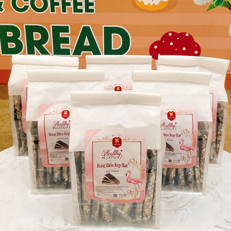 Rong Biển Kẹp Hạt 250g – Giòn rụm, béo bùi - Ảnh 3
